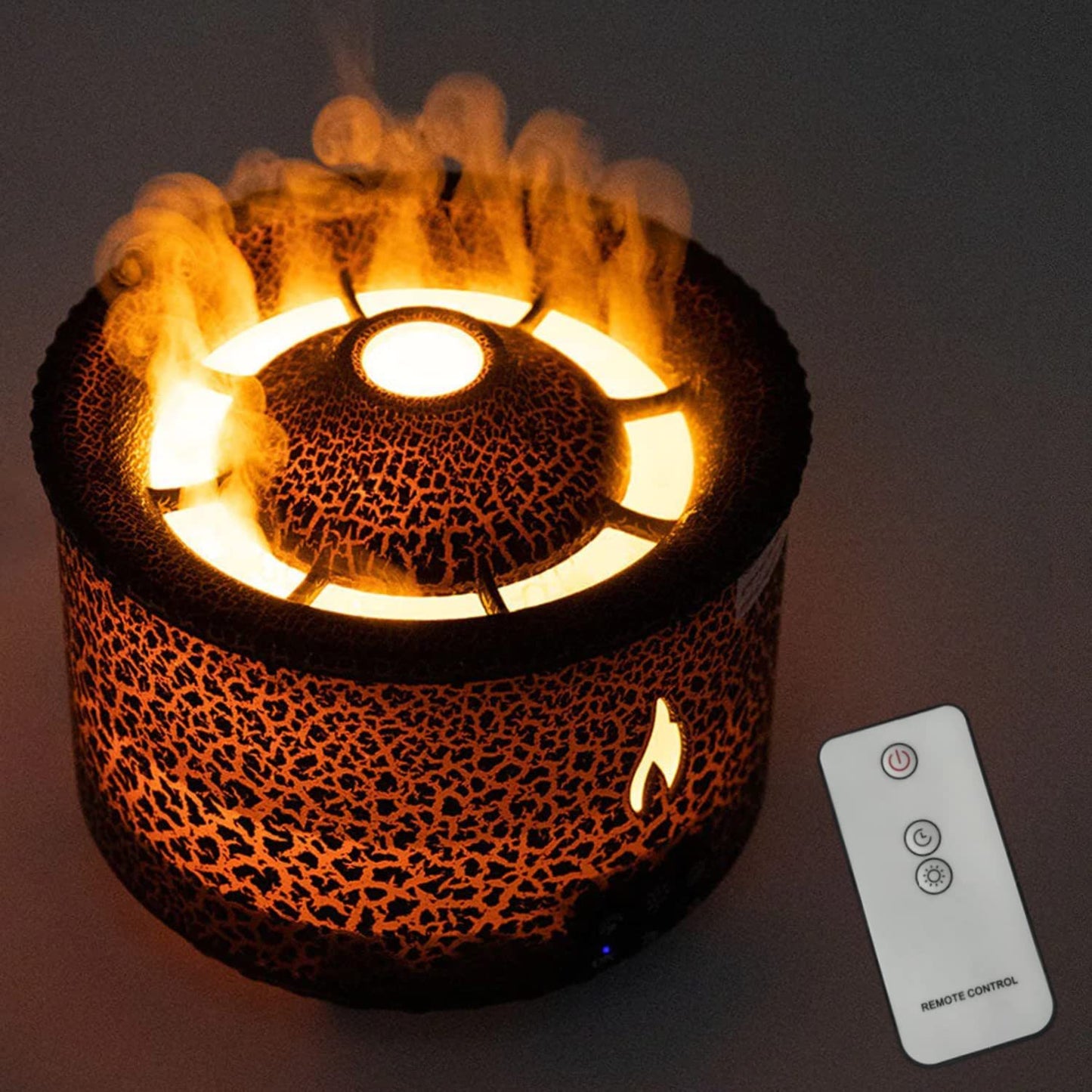 Creative Ultrasonic Volcano & Jellyfish Aromatherapy Humidifier Diffuser