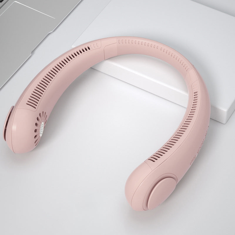 Leafless Hanging Neck Fan USB Charging